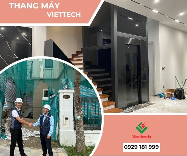 Viettech là đơn vị cung cấp và lắp đặt thang máy gia đình uy tín