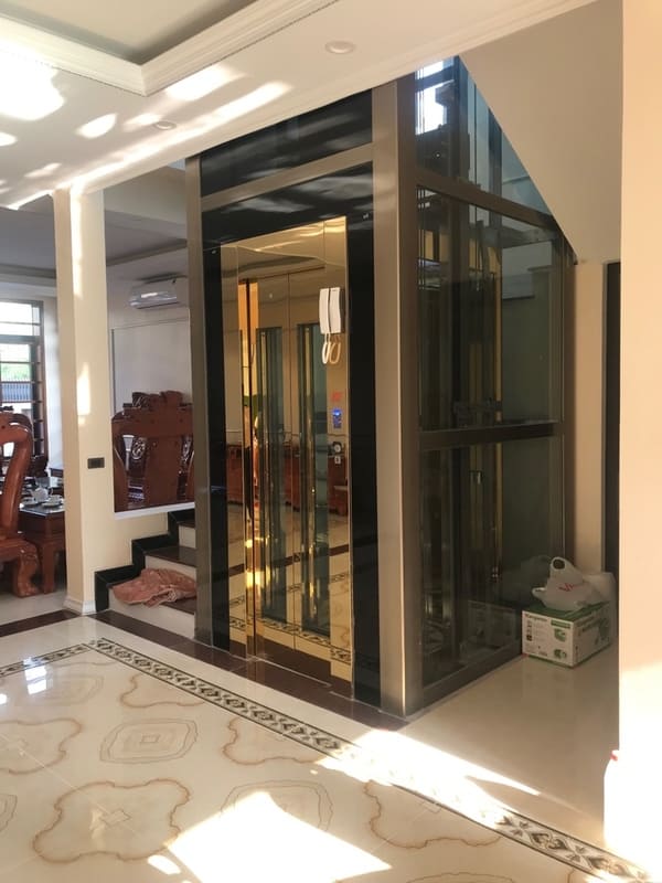 Kích thước thang máy gia đình tải trọng 300kg