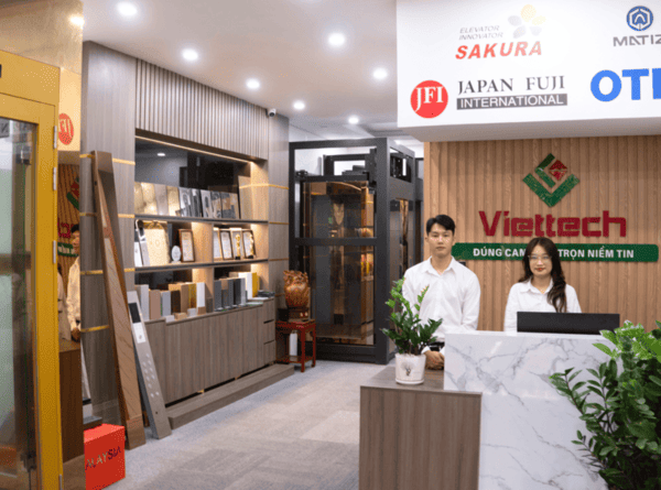 Showroom của Thang máy Viettech