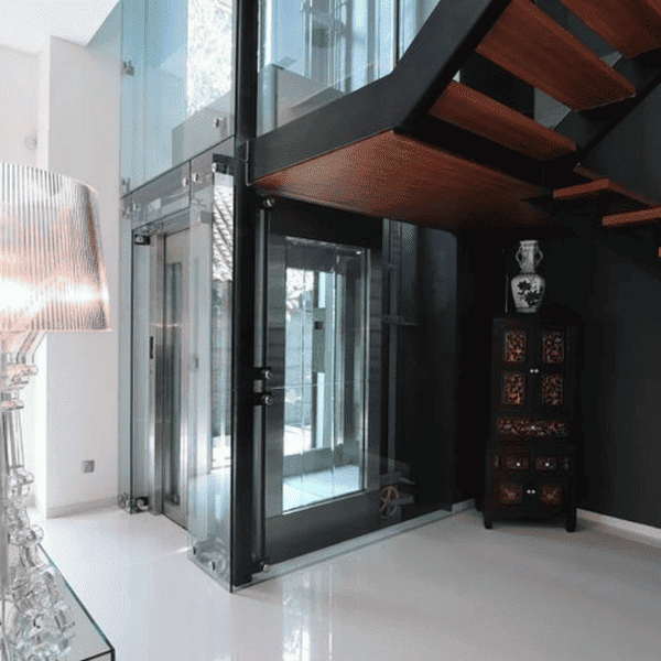 Thang máy thiết kế trong gia đình được tối ưu
