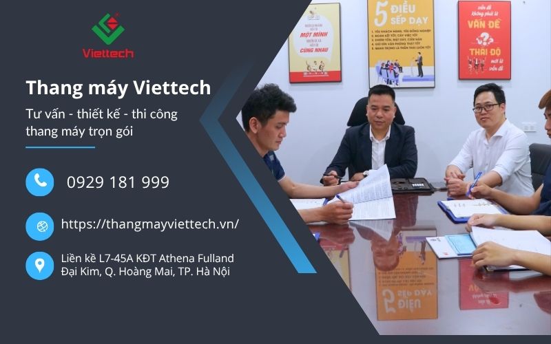 Tư vấn, thiết kế - thi công thang máy gia đình cho nhà ống nhà phố trọn gói tại Viettech