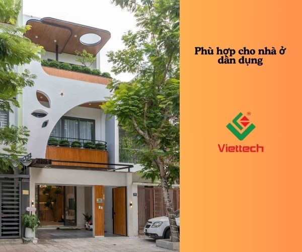 Đối tượng sử dụng thang máy tải khách thường là nhà dân dụng