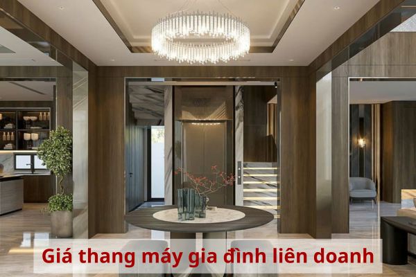 Giá thang máy gia đình liên doanh