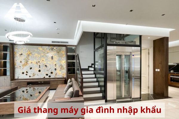 Giá thang máy gia đình nhập khẩu