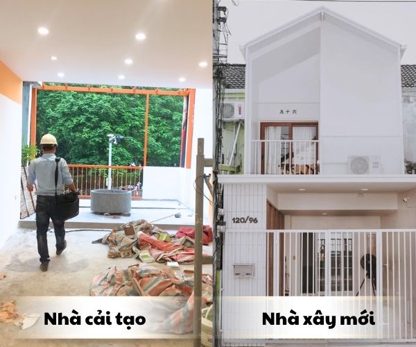 Phương án thiết kế: cải tạo hay xây mới