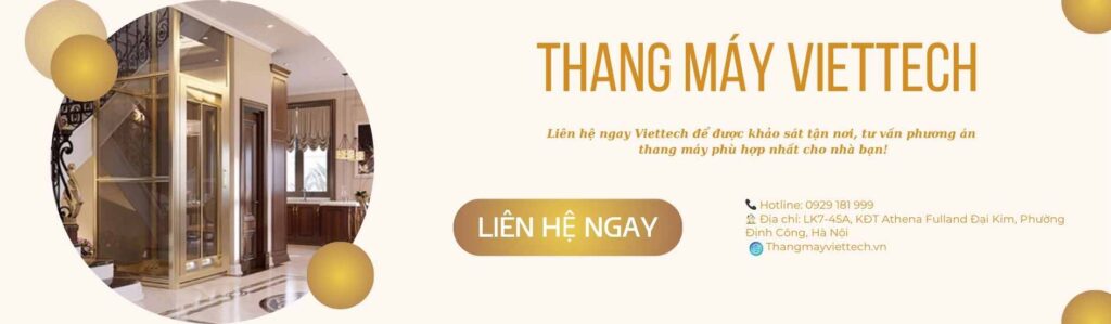Banner thang máy viettech