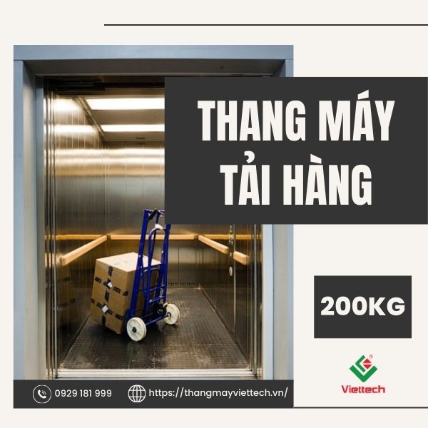 Định nghĩa và ứng dụng của thang máy tải hàng 200kg