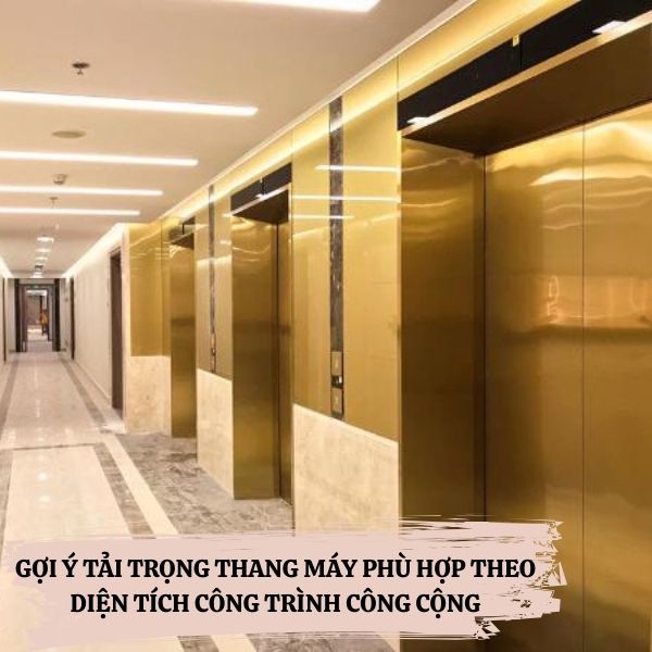 Gợi ý tải trọng theo loại công trình công cộng