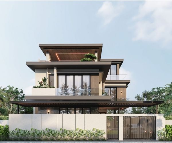 Thang phù hợp với công trình biệt thự cao cấp
