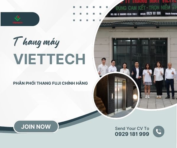 Viettech đơn vị cung cấp thang máy Fuji chính hãng