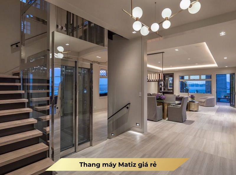 giá thang máy Matiz