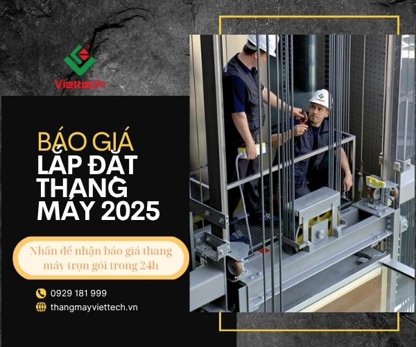 Liên hệ Viettech để báo giá trọn gói lắp đặt thang máy