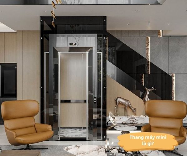 Thang máy mini phù hợp với nhà ống, nhà phố