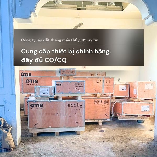Cung cấp thiết bị chính hãng, đầy đủ CO/CQ