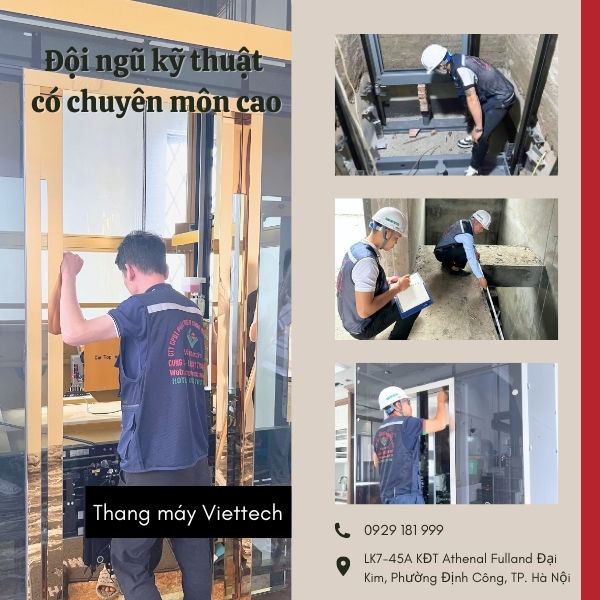 Đội ngũ kỹ thuật có chuyên môn cao