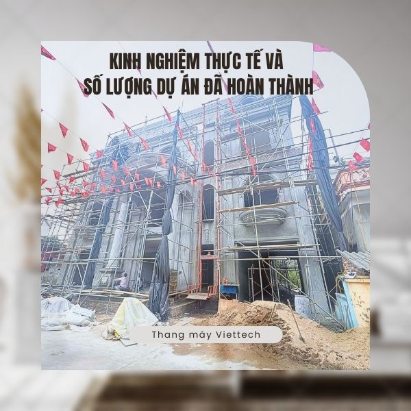Kinh nghiệm thực tế và số lượng dự án đã hoàn thành
