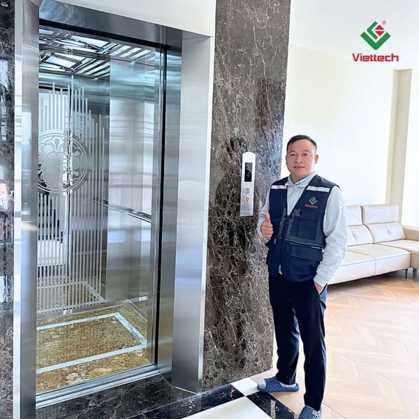 Giải pháp thang máy cho nhà ở nhiều tầng tại Long Biên