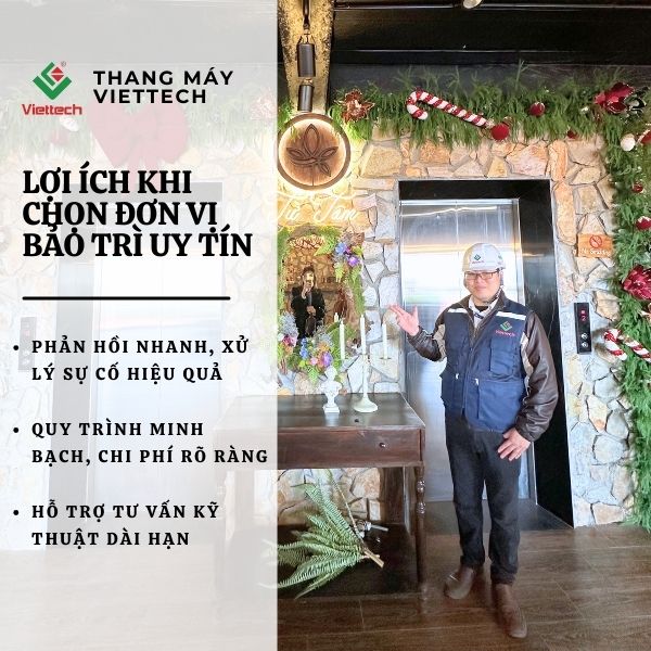 Lợi ích khi chọn đơn vị bảo trì uy tín