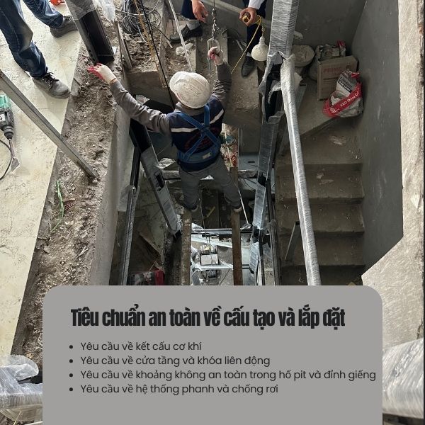 Tiêu chuẩn an toàn về cấu tạo và lắp đặt