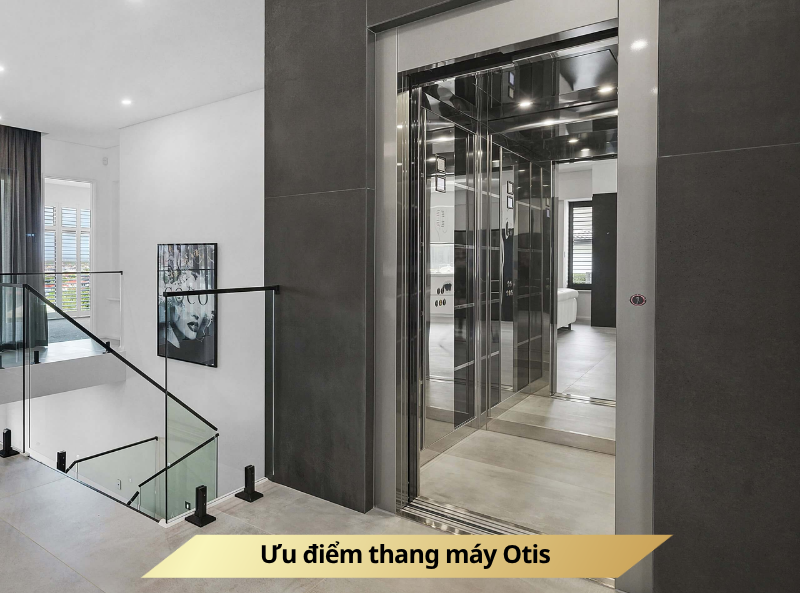 Ưu điểm thang máy Otis